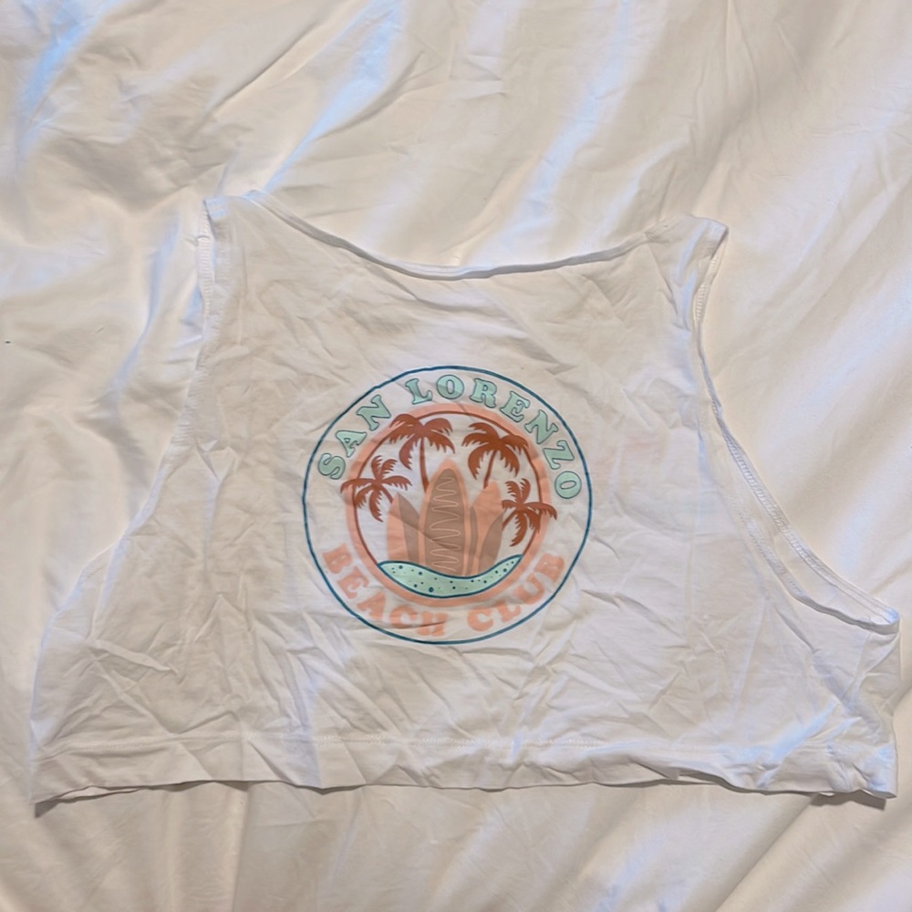 San Lorenzo Honolulu Crop Top